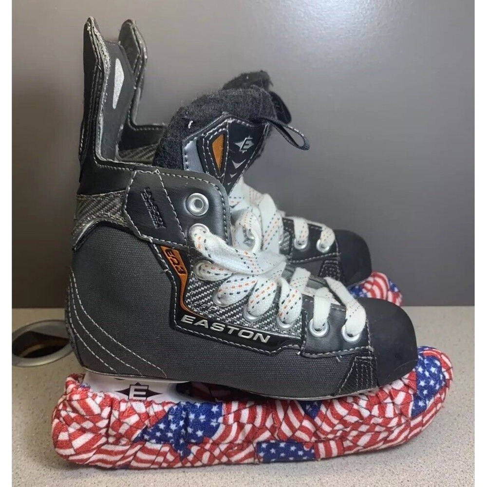 EASTON EQ3 JUNIOR ICE HOCKEY SKATES SIZE 1.0 D SHOE SIZE 2.5‎